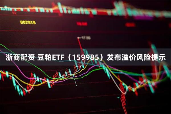 浙商配资 豆粕ETF（159985）发布溢价风险提示