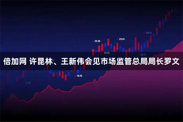 倍加网 许昆林、王新伟会见市场监管总局局长罗文